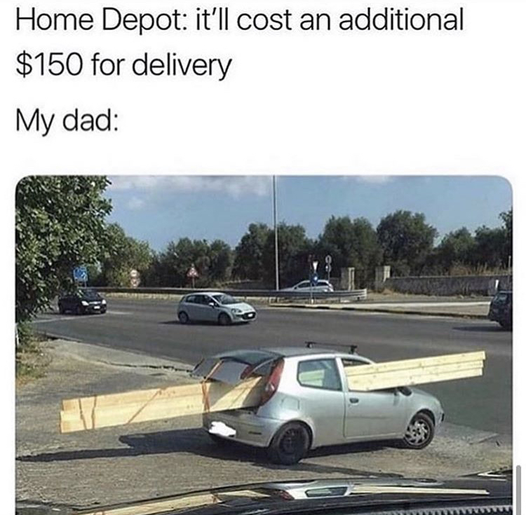 home depot it ll cost an additional $150 for delivery - Home Depot it'll cost an additional $150 for delivery My dad