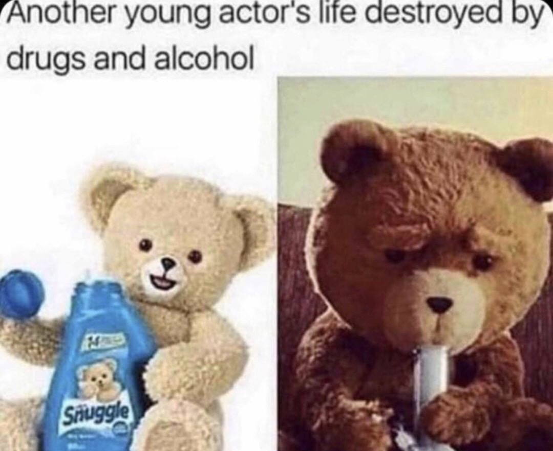 another actors life ruined by drugs and alcohol - Another young actor's life destroyed by drugs and alcohol Snuggle