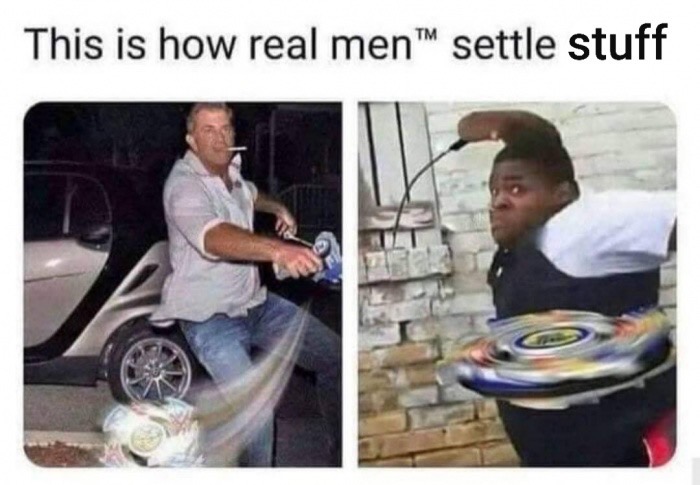 council of men approves - This is how real men settle stuff