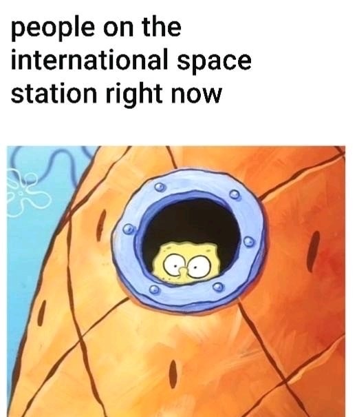 people on the international space station right now meme - people on the international space station right now