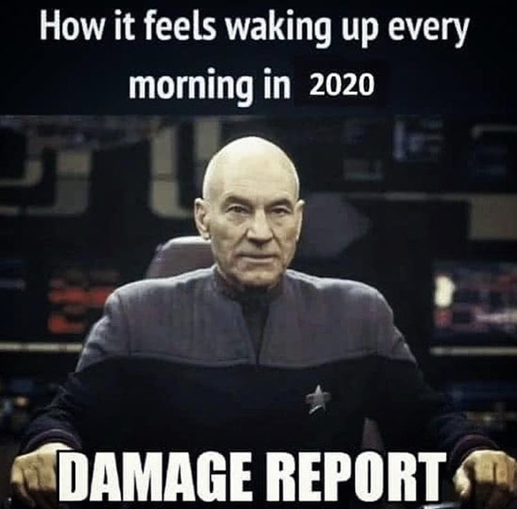 damage report meme 2020 - How it feels waking up every morning in 2020 Damage Report