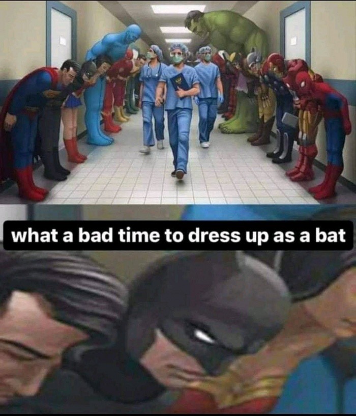 bad time to dress up - what a bad time to dress up as a bat