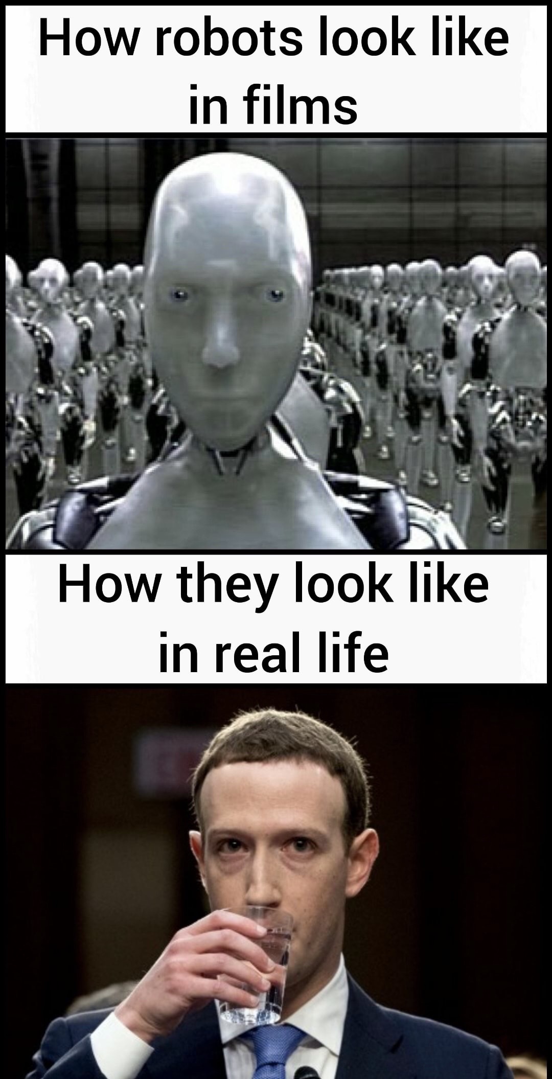 How robots look in films How they look in real life