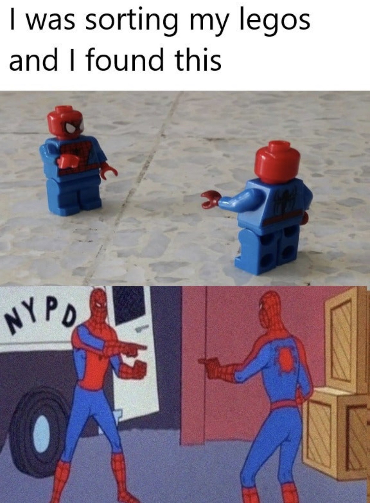 bad spiderman memes - I was sorting my legos and I found this Nypo o