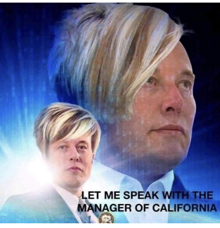 elon musk space karen - Let Me Speak With The Manager Of California