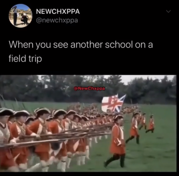 marching band - Newchxppa When you see another school on a field trip