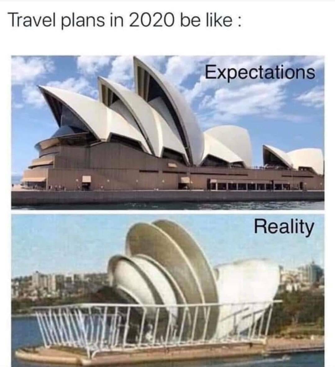 sydney opera house - Travel plans in 2020 be Expectations Reality