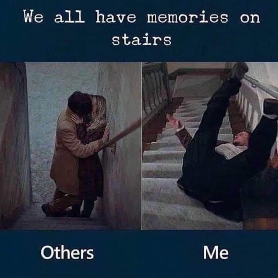 we all have memories on stairs - We all have memories on stairs Others Me