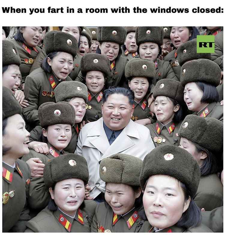 cambodia and north korea - When you fart in a room with the windows closed Rt
