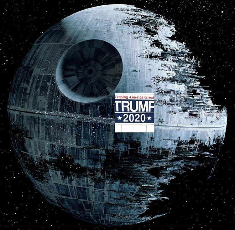 star wars death star - Keeping America Great Trump 2020