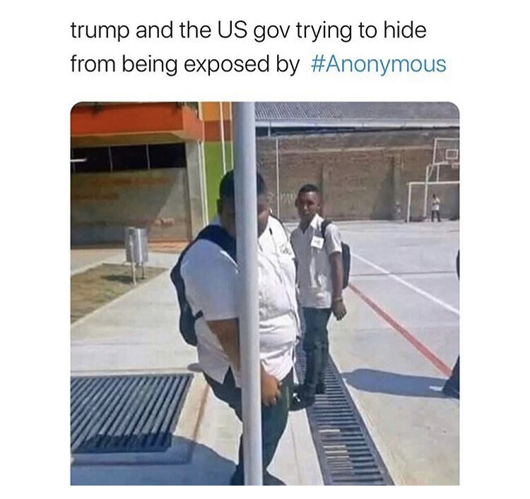 me trying to hide my feelings for you - trump and the Us gov trying to hide from being exposed by