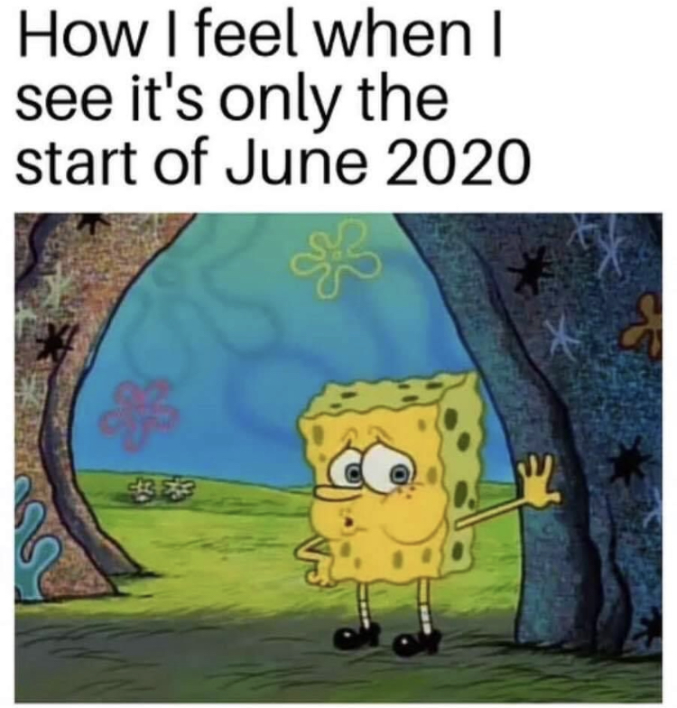 savage spongebob memes - How I feel when I see it's only the start of