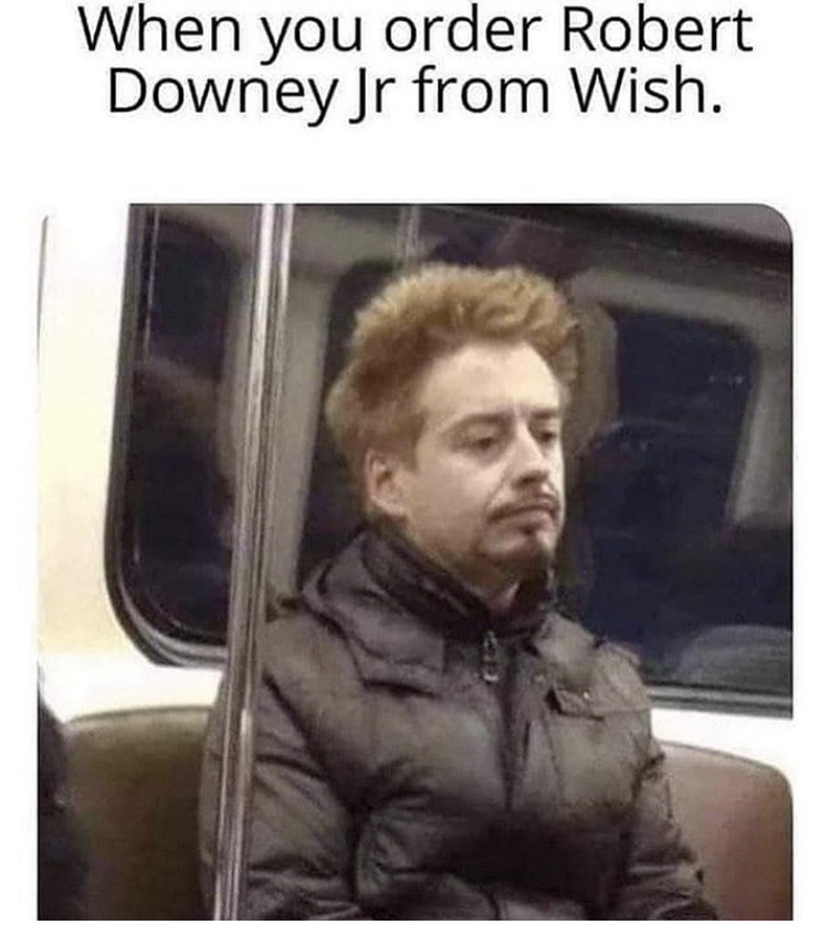 great value tony stark - When you order Robert Downey Jr from Wish.
