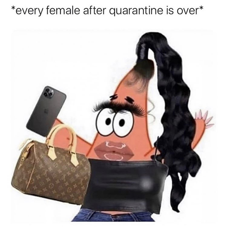 every female after quarantine is over