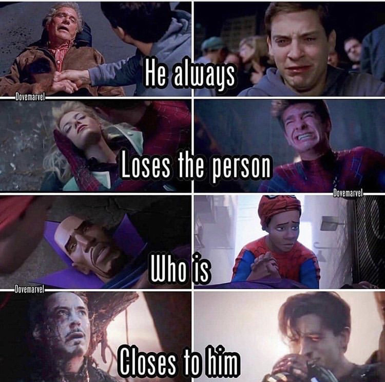 He always loses the person who is closes to him