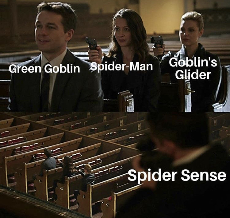 Green Goblin SpiderMan Goblin's Glider Spider Sense