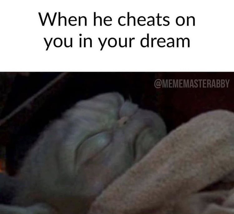 boring presentation - When he cheats on you in your dream