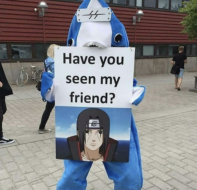 kisame have you seen my friend - 4 Have you seen my friend?