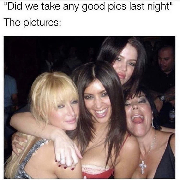 paris hilton - "Did we take any good pics last night" The pictures