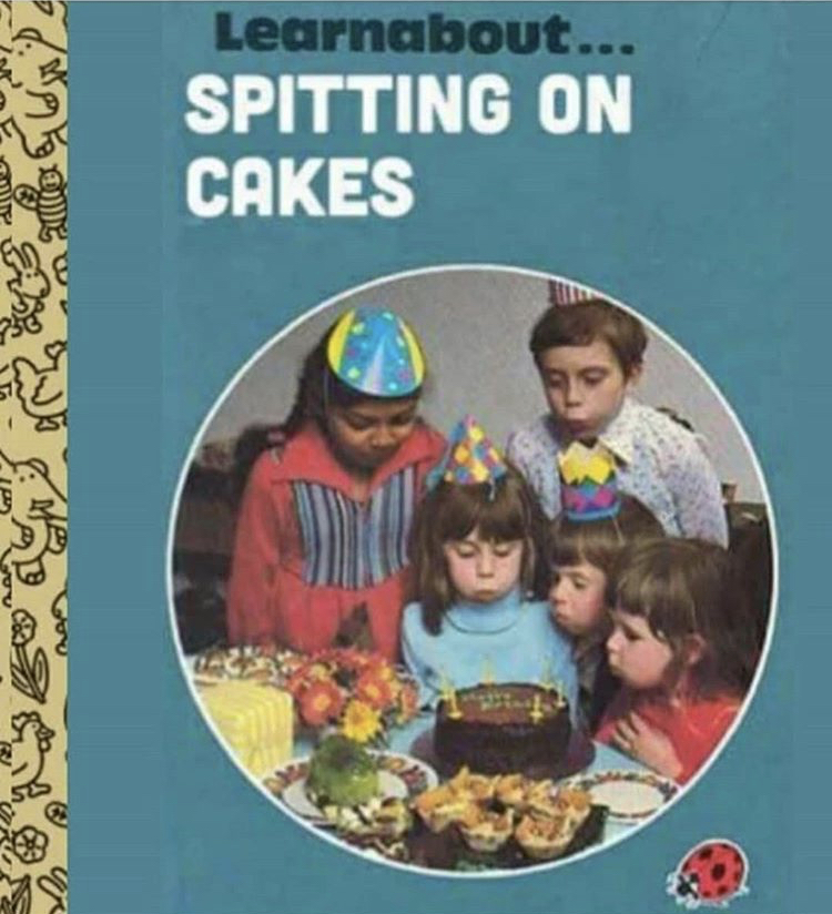 ladybird books - Learnabout... Spitting On Cakes E