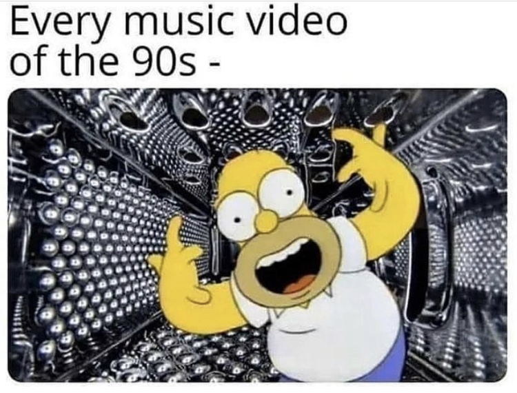 Music video - Every music video of the 90s