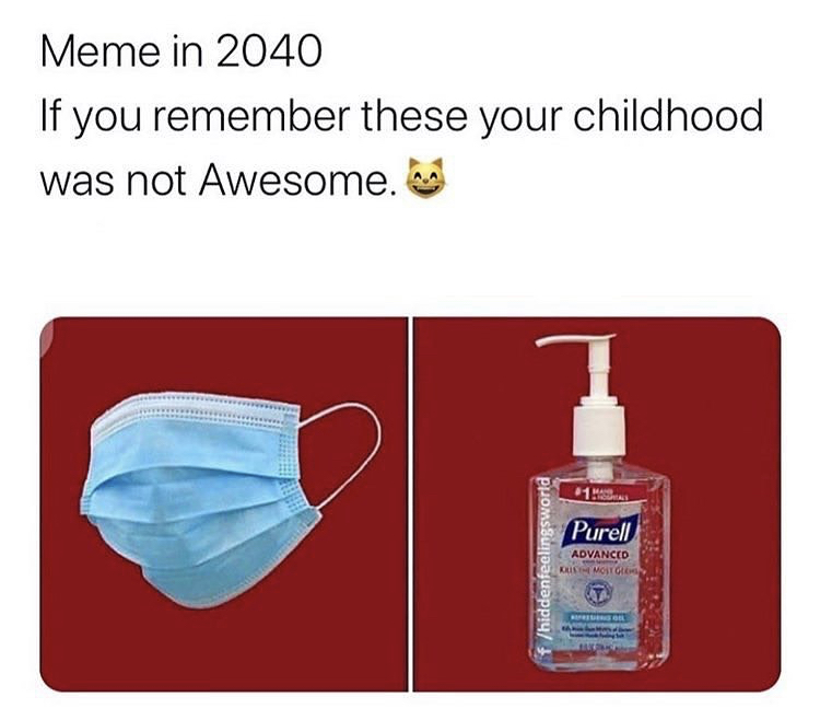 Internet meme - Meme in 2040 If you remember these your childhood was not Awesome. Al Purell f hiddenfeelingsworld Advanced Kush Moto