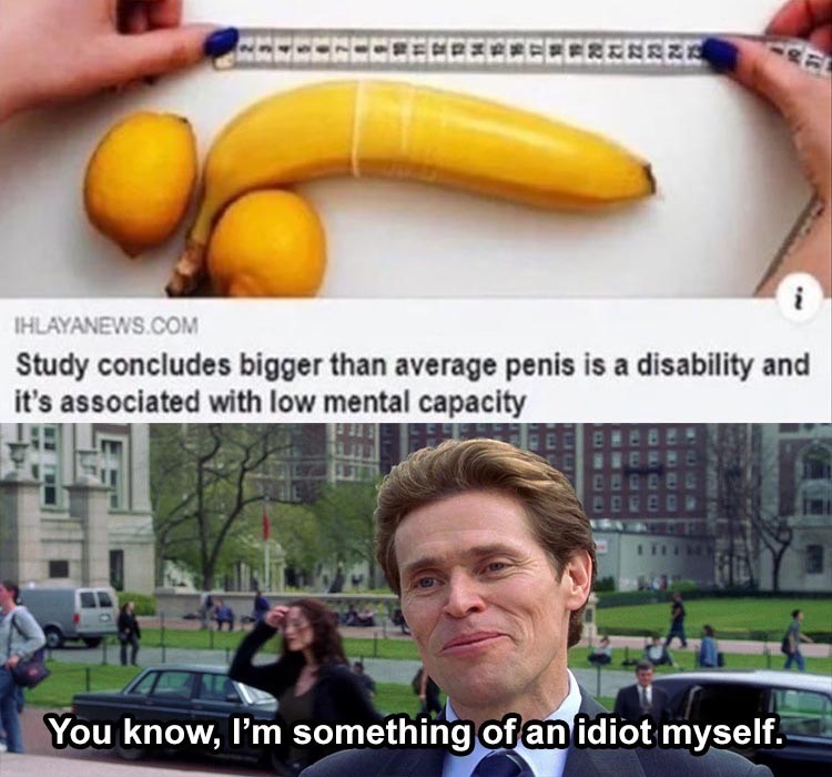 presbyterian memes - Peekeepeekeee Ihlayanews.Com Study concludes bigger than average penis is a disability and it's associated with low mental capacity You know, I'm something of an idiot myself.