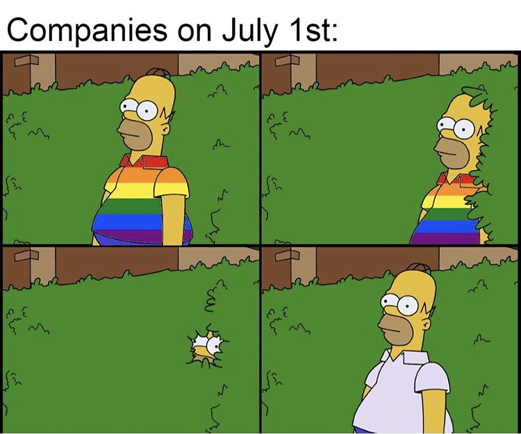 hugo boss meme - Companies on July 1st m 1