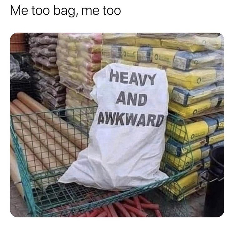 me too bag me too heavy and awkward - Me too bag, me too Heavy And Awkward