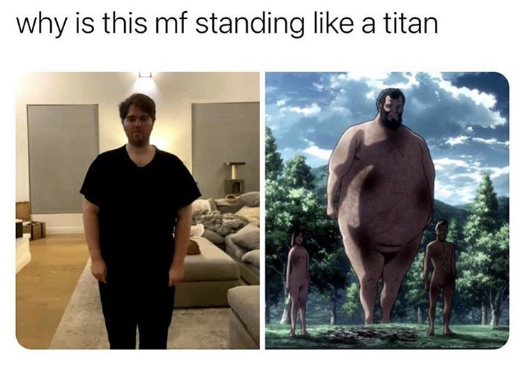 shoulder - why is this mf standing a titan