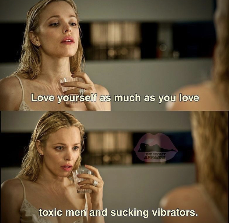 rachel mcadams aesthetics - Love yourself as much as you love Affaire toxic men and sucking vibrators.