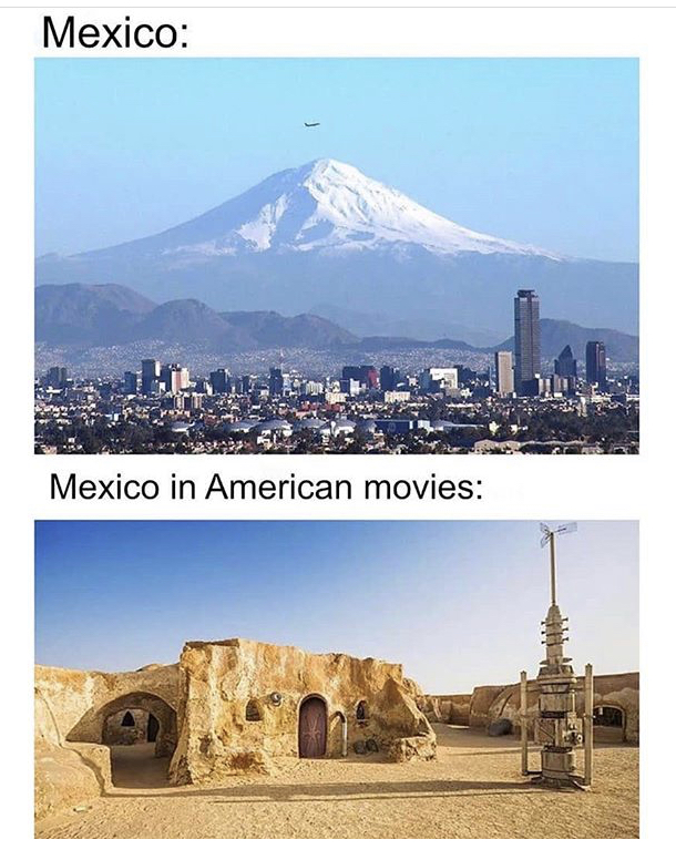 star wars set tunisia - Mexico Mexico in American movies