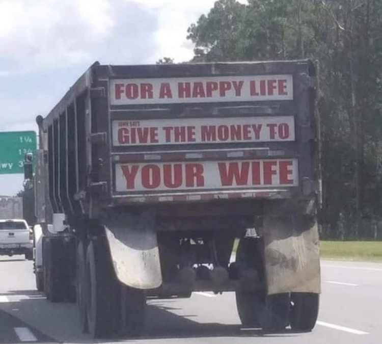 husband wife jokes about money - For A Happy Life Tv 134 Give The Money To wy 3 Your Wife