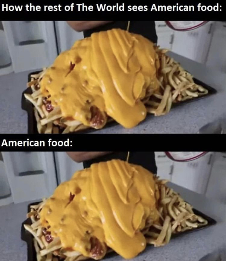 buttercream - How the rest of The World sees American food American food