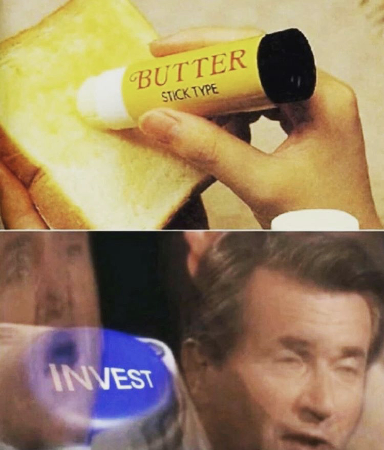 useless invention - Butter Stick Type Invest