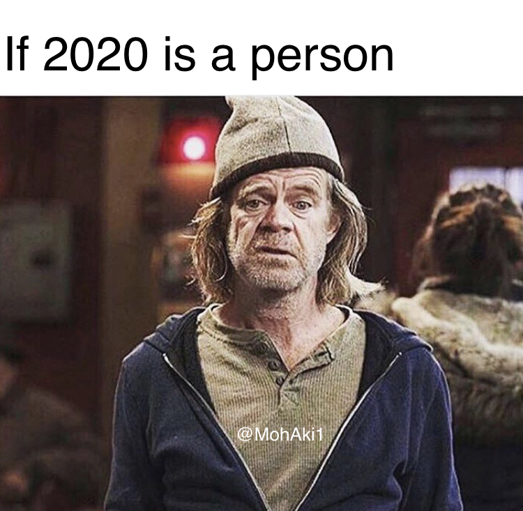 frank gallagher us shameless - If 2020 is a person