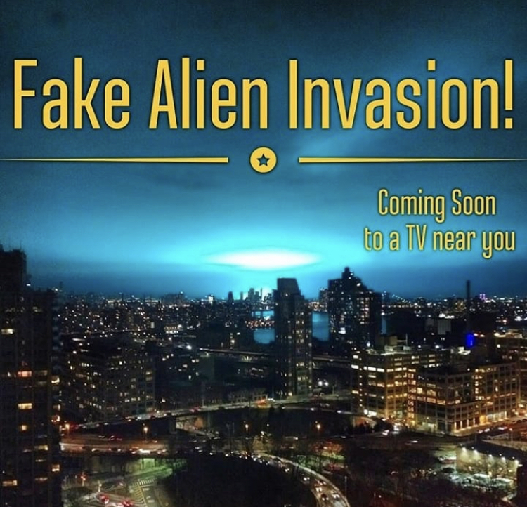 con ed astoria explosion - Fake Alien Invasion! Coming Soon to a Tv near you