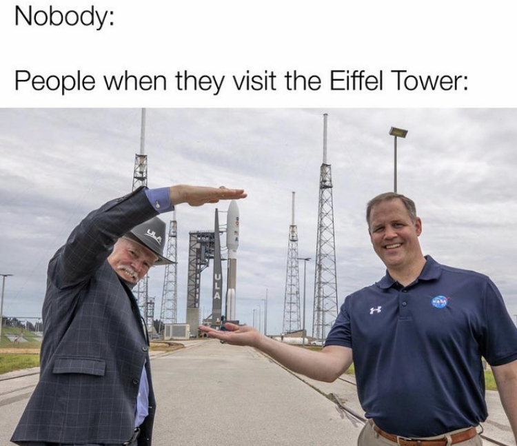 energy - Nobody People when they visit the Eiffel Tower Eu