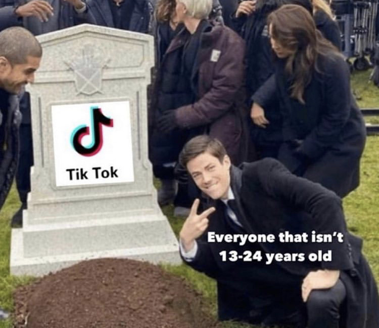 guy posing in front of grave template - Tik Tok Everyone that isn't 1324 years old