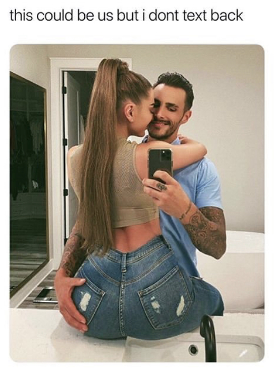 shoulder - this could be us but i dont text back