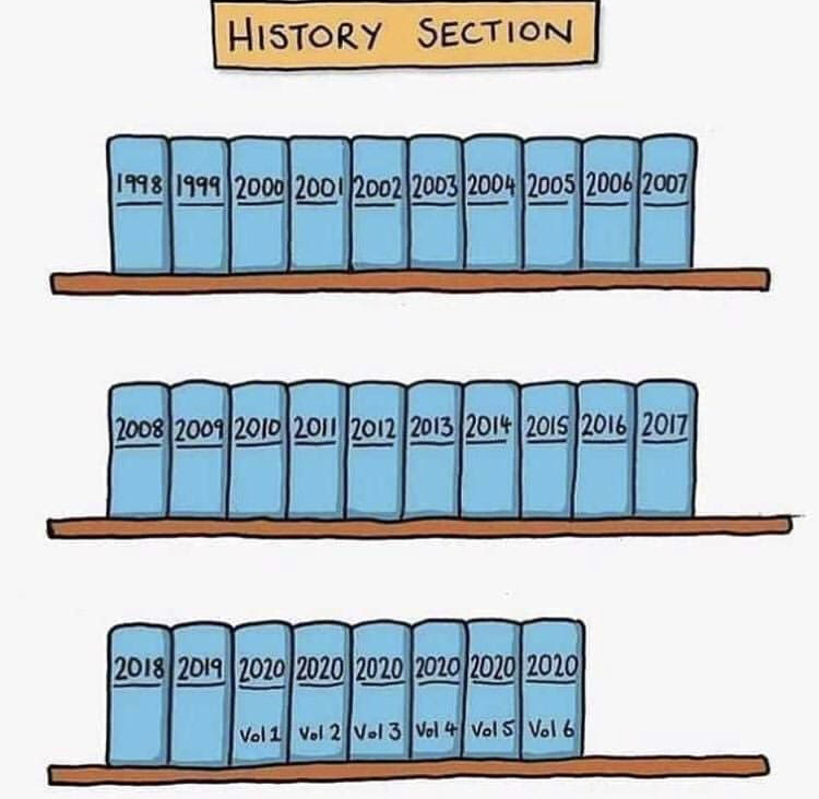 history section 2020 has multiple volumes