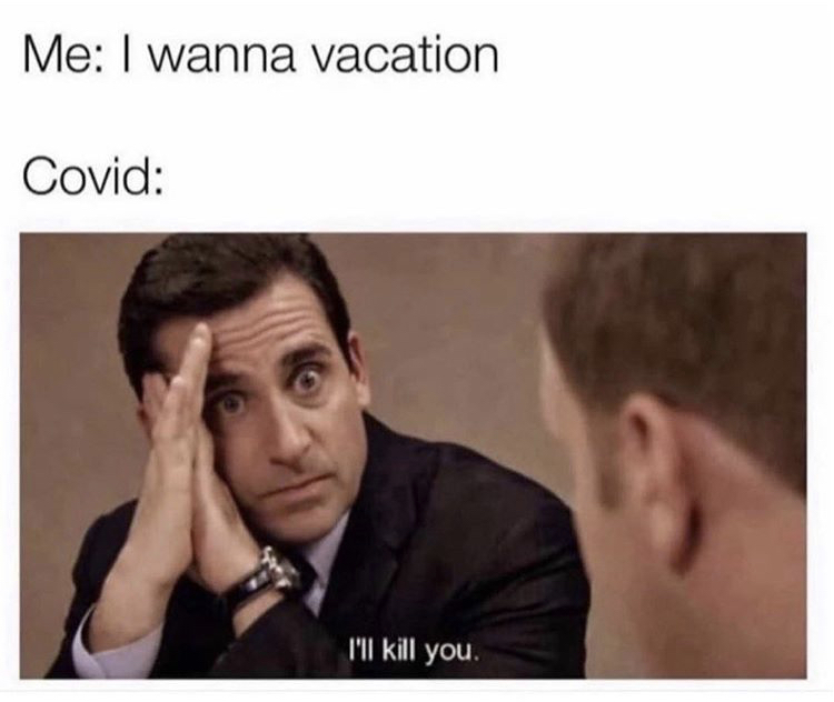 ulla britta smitta fitta - Me I wanna vacation Covid I'll kill you