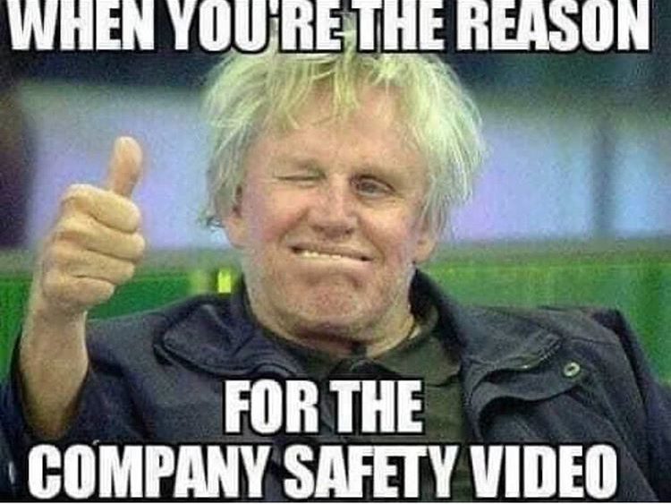 chive memes - When You'Re The Reason For The Company Safety Video