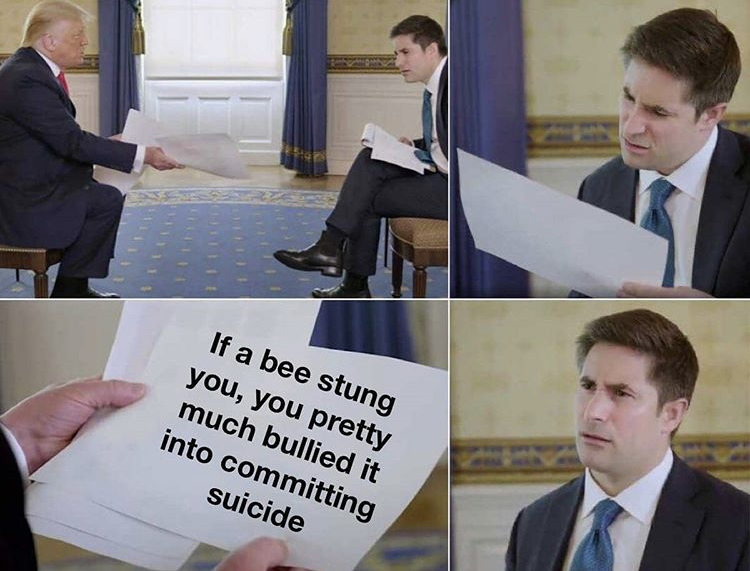 thank you for your attention - If a bee stung you, you pretty much bullied it into committing suicide