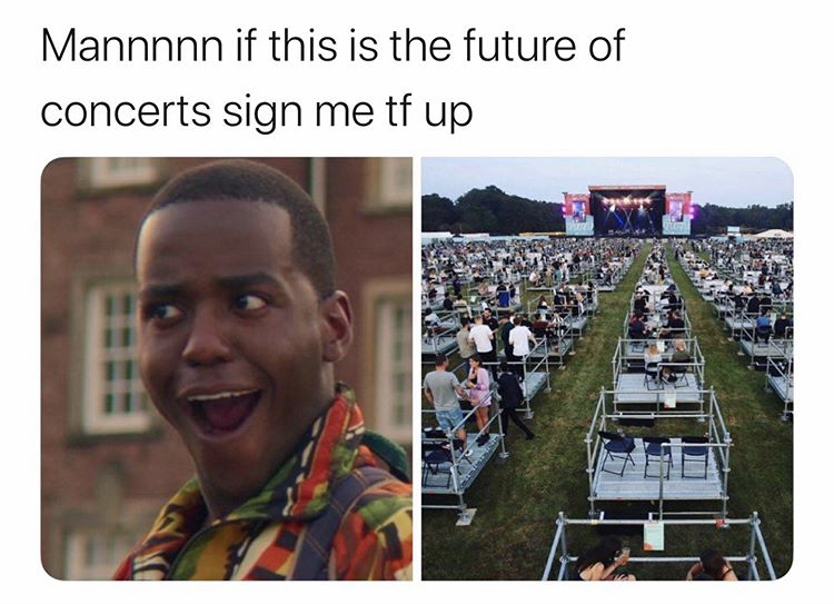 presentation - Mannnnn if this is the future of concerts sign me tf up