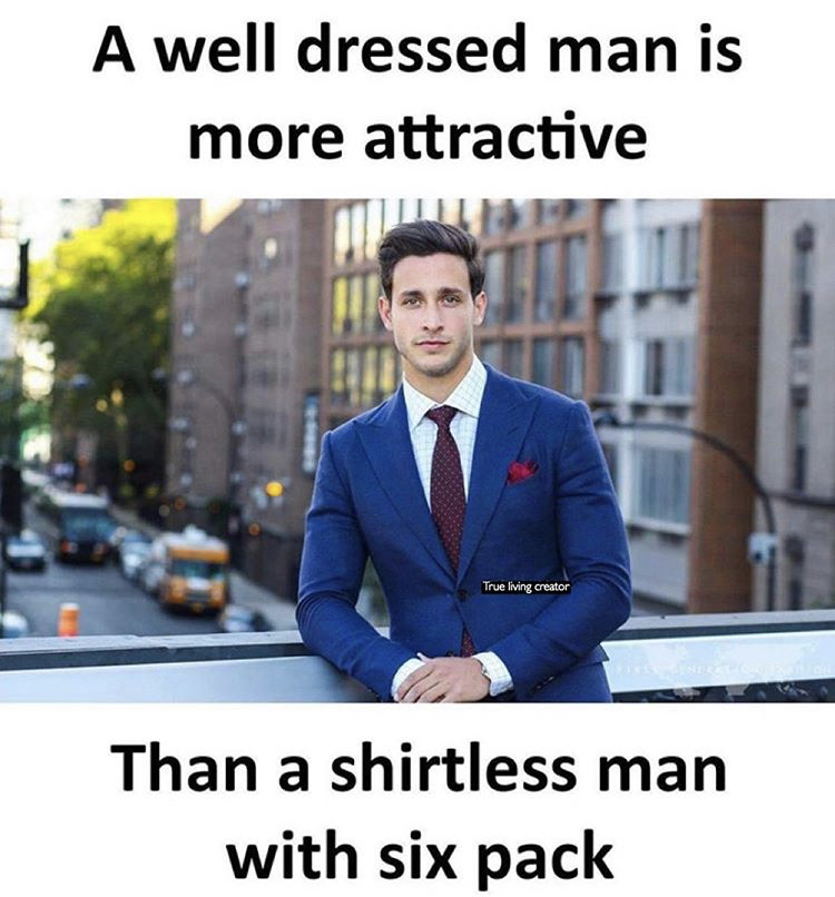 most handsome doctor mike - A well dressed man is more attractive True living creator Than a shirtless man with six pack