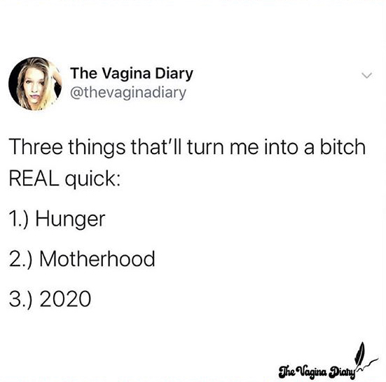 believe what you want meme - The Vagina Diary Three things that'll turn me into a bitch Real quick 1. Hunger 2. Motherhood 3. 2020 The Vagina Diaty