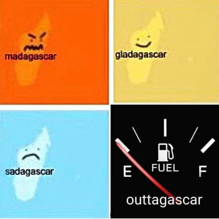 madagascar gladagascar sadagascar - madagascar gladagascar sadagascar E Fuel F outtagascar