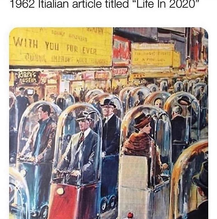 1962 italian magazine 2022 - 1962 Itialian article titled "Life In 2020 stift With Yull For Ever Cares Tluser