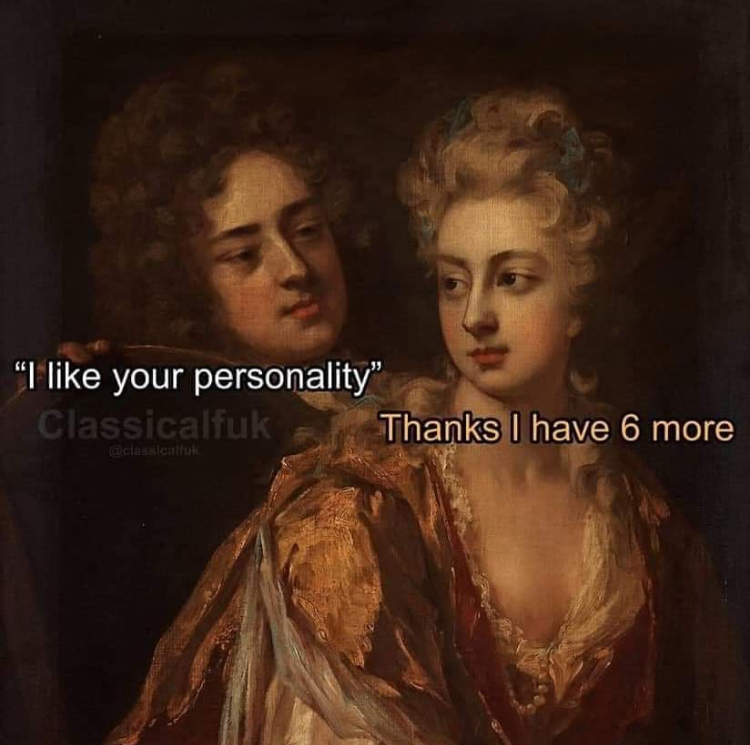 Personality - "I your personality" Classicalfuk Thanks I have 6 more c class cuttuk